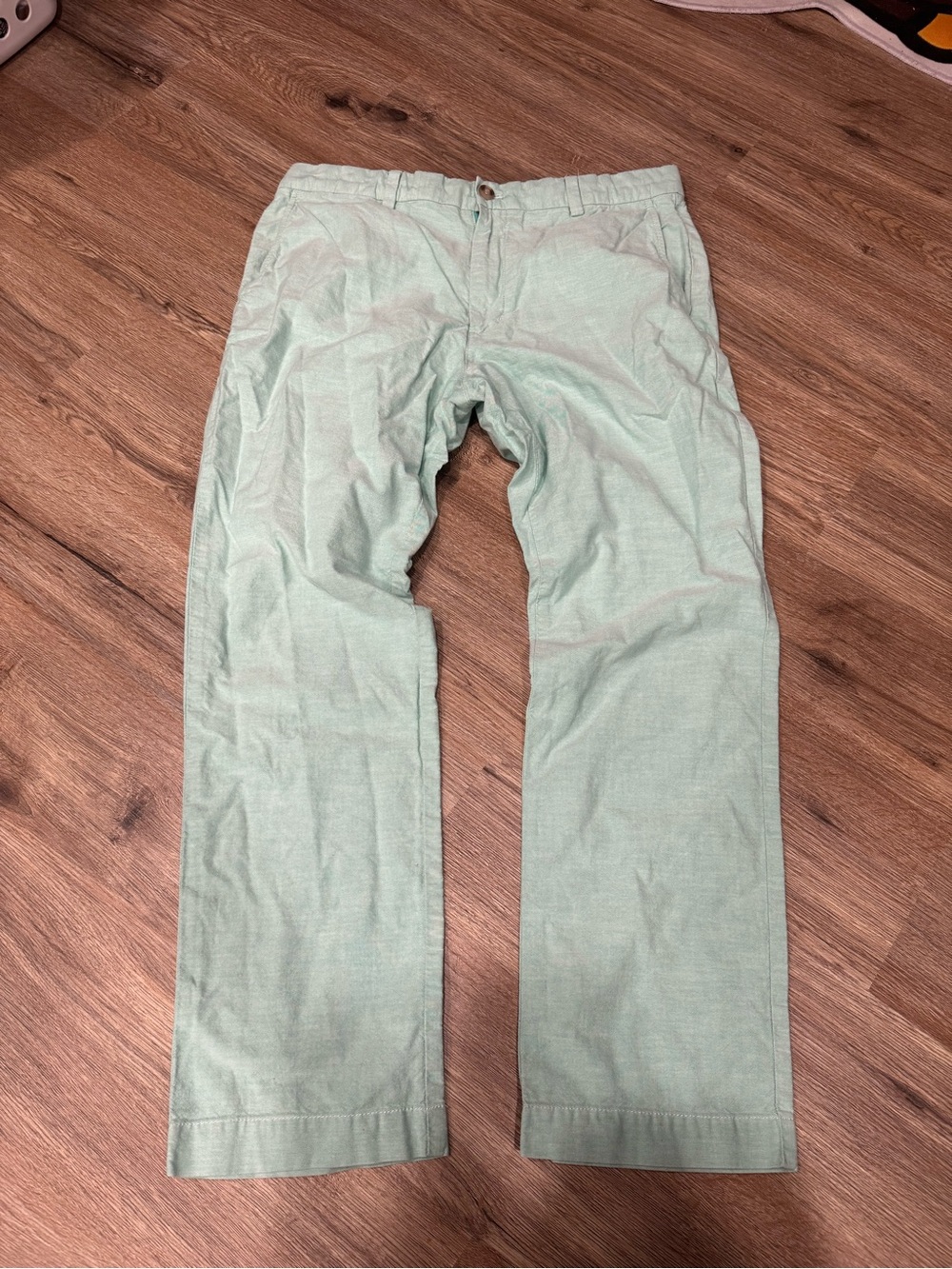 Vineyard Vines Light Mint Green Men's Chinos Size 34x30